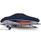 Eevelle Boat Cover JET BOAT Inboard Fits 14ft 6in L up to 85in W Navy SCJET1485-NVY - alternate 1